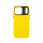 Etui do telefonów YAXO Leather Gear Slim Case MagSafe iPhone 17 Pro Honey Yellow